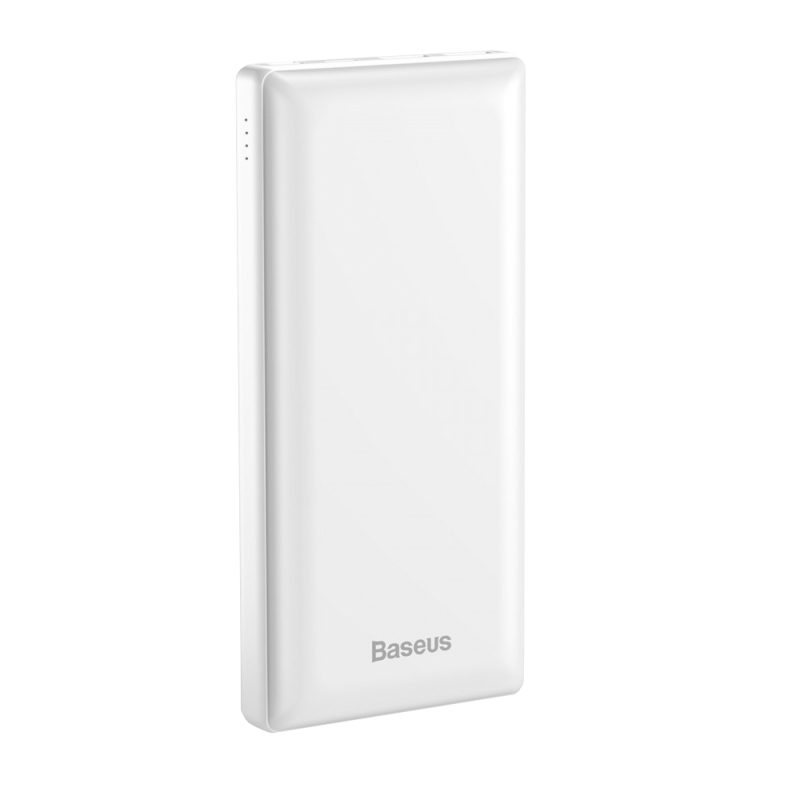 

Портативная батарея PowerBank Baseus Mini JA 3A Мощность 15W Емкость 30000mAh Поддержка QC2.0 УМБ Портативное универсальное зарядное устройство для телефона гаджетов УМБ PowerBank Павербак для смартфона White