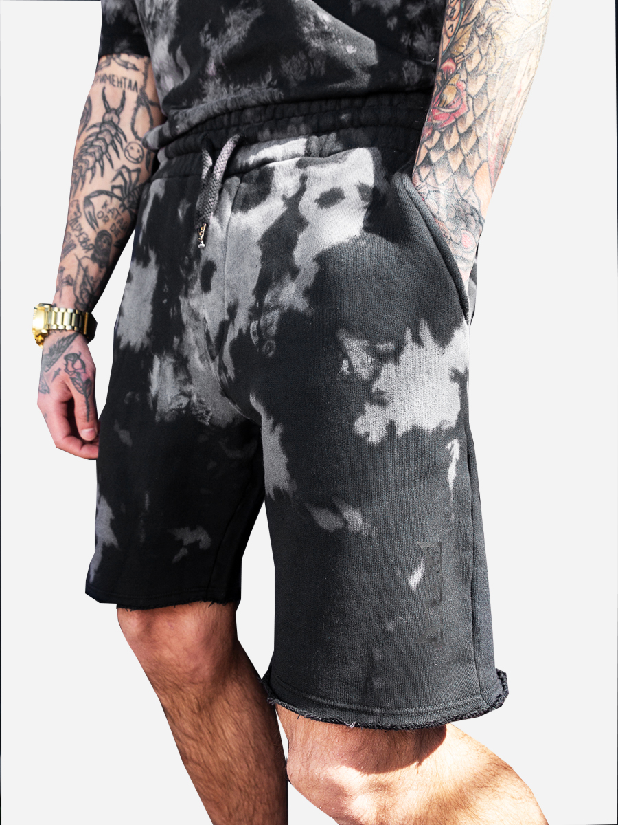 

Шорты BEZET Tie Dye 1526 S Черный/Серый