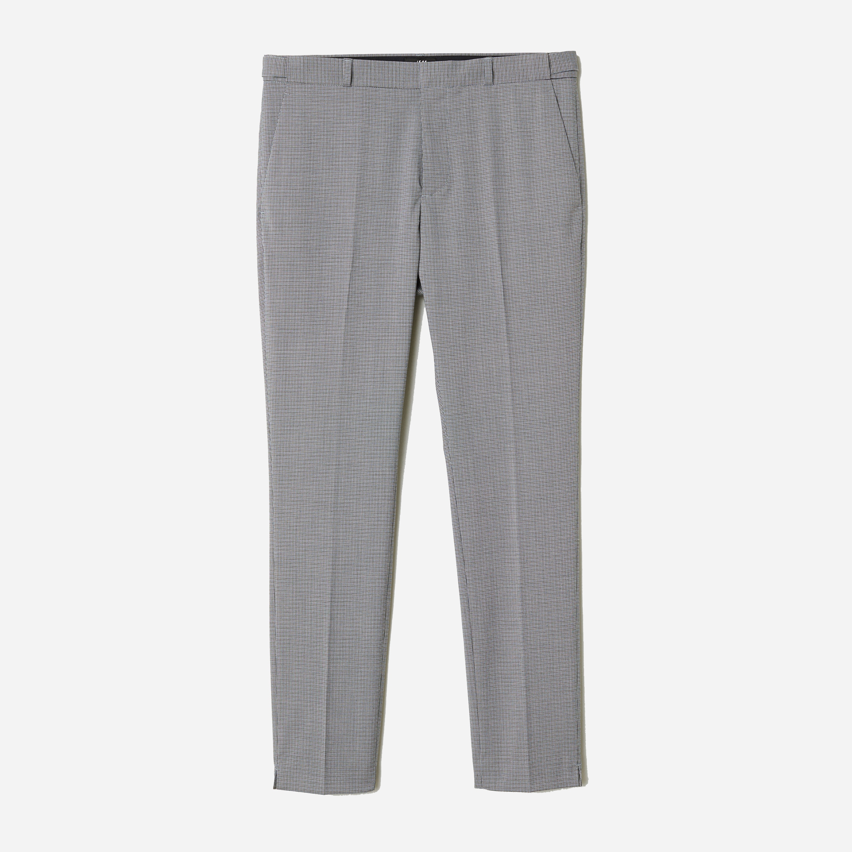 

Брюки H&M 6295967-ACNN 48 Белые с черным и синим