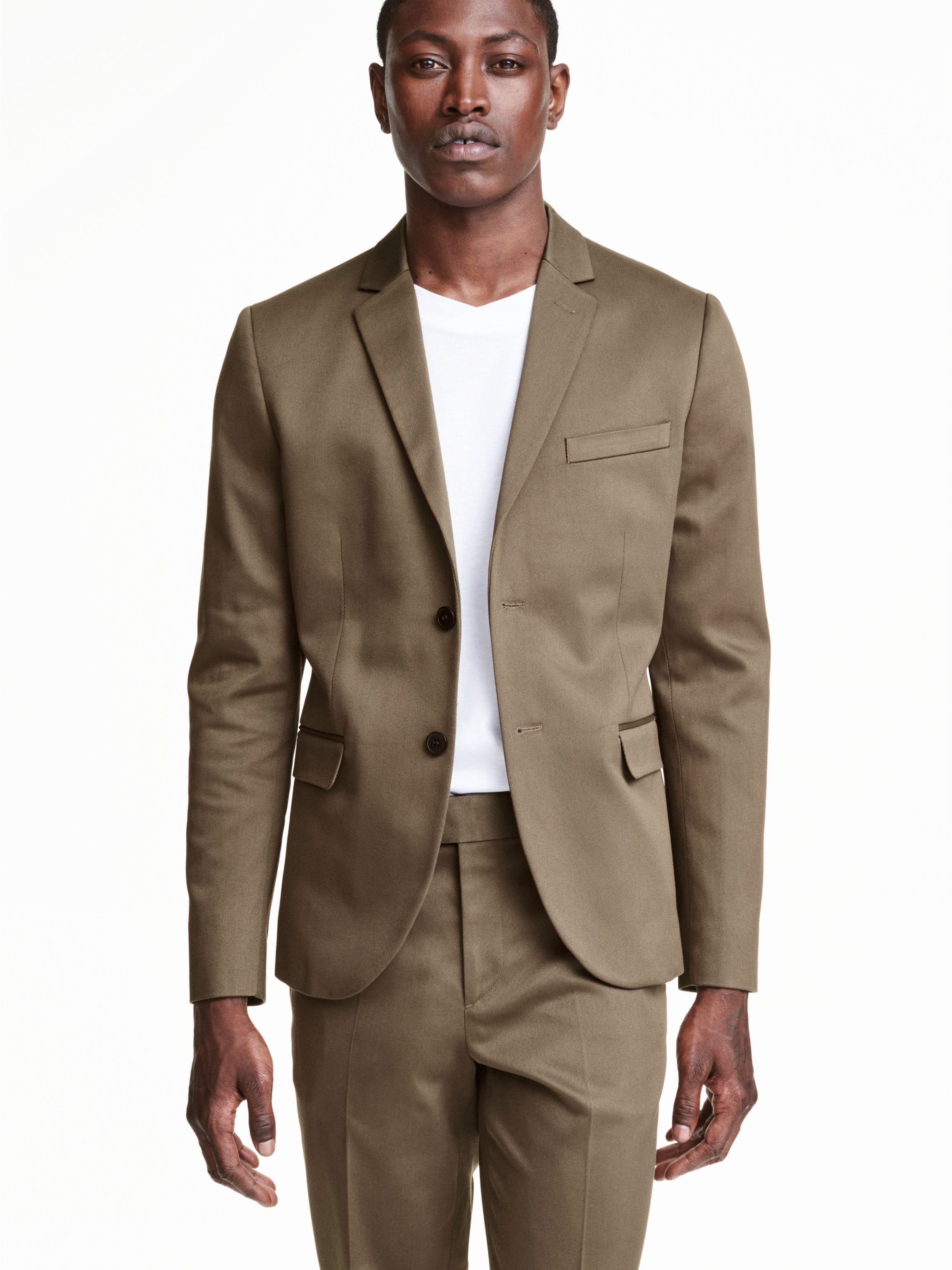 

Пиджак H&M 3295734-ACYC 56 Хаки