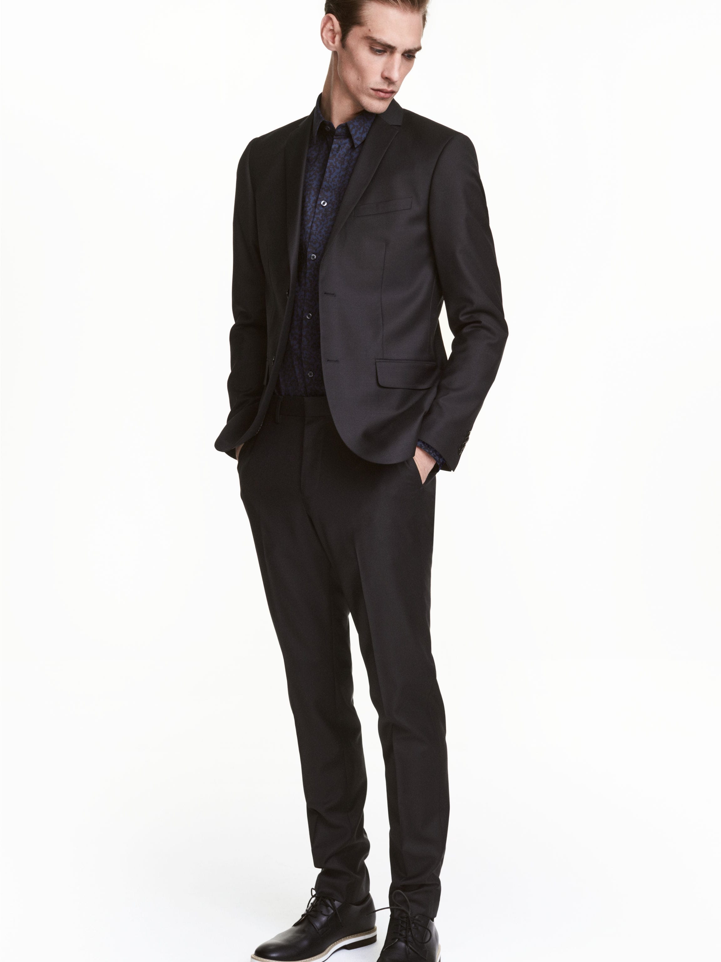 

Брюки H&M 4447225-AAAD 44 Черные
