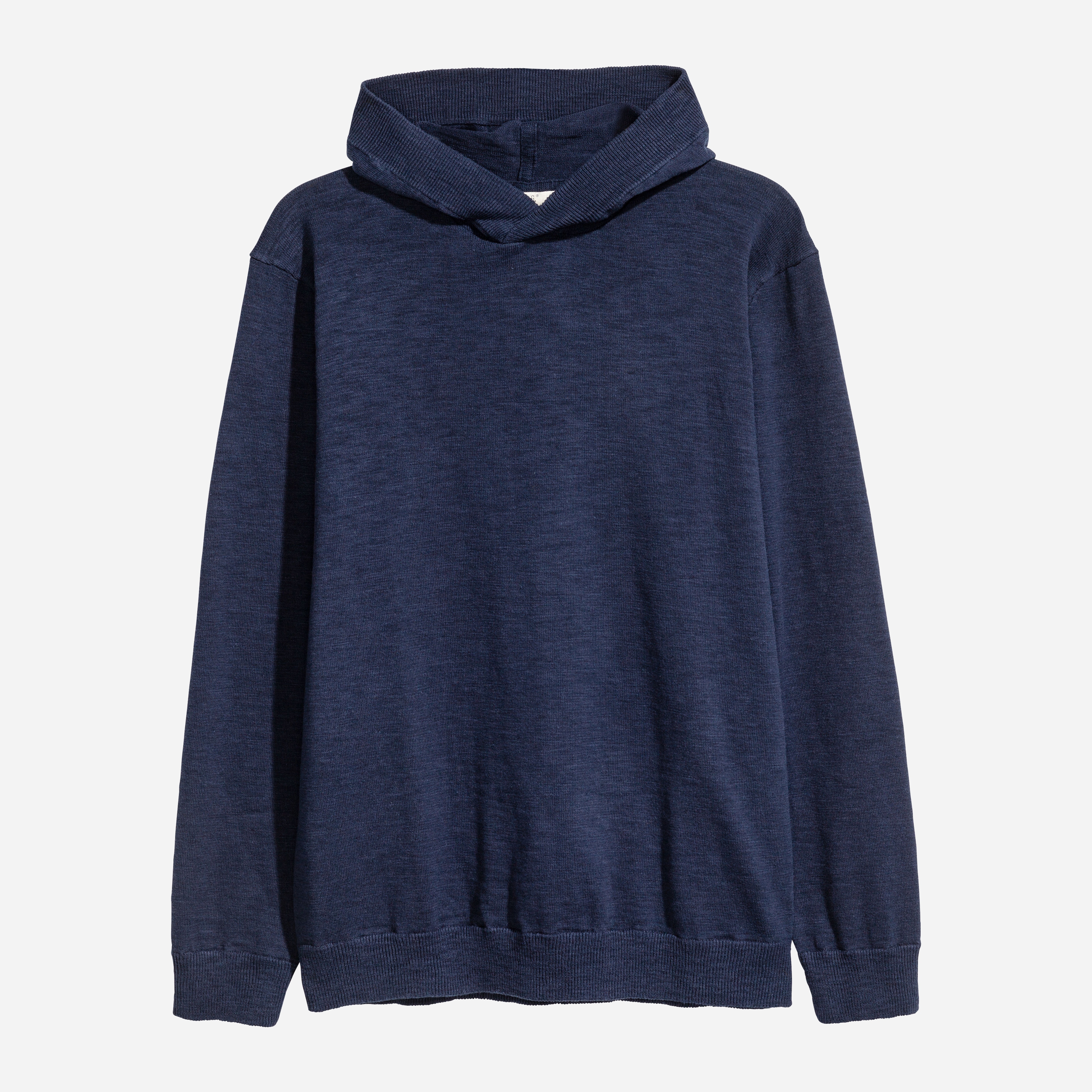 

Худи H&M 4747205-AAQJ M Темно-синее