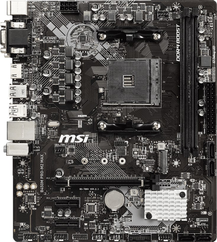 Акція на Материнская плата MSI B450M Pro-M2 Max (sAM4, AMD B450, PCI-Ex16) від Rozetka UA