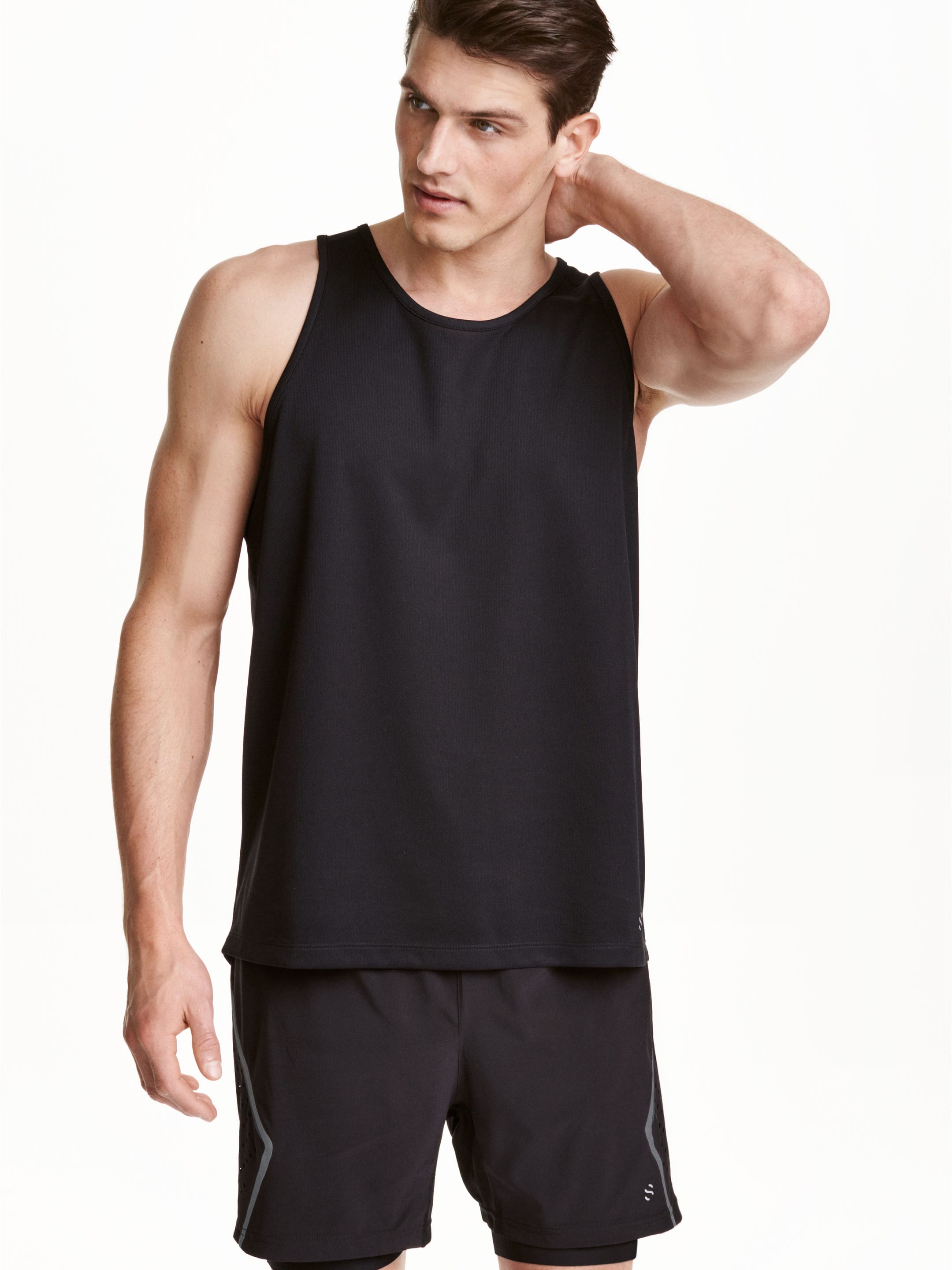

Майка H&M 2616065-AAAD M Черная