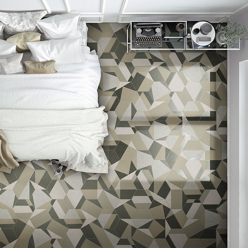 

Грес Realonda Hextangram Fabric Taupe коричневый 330x285 (176902)