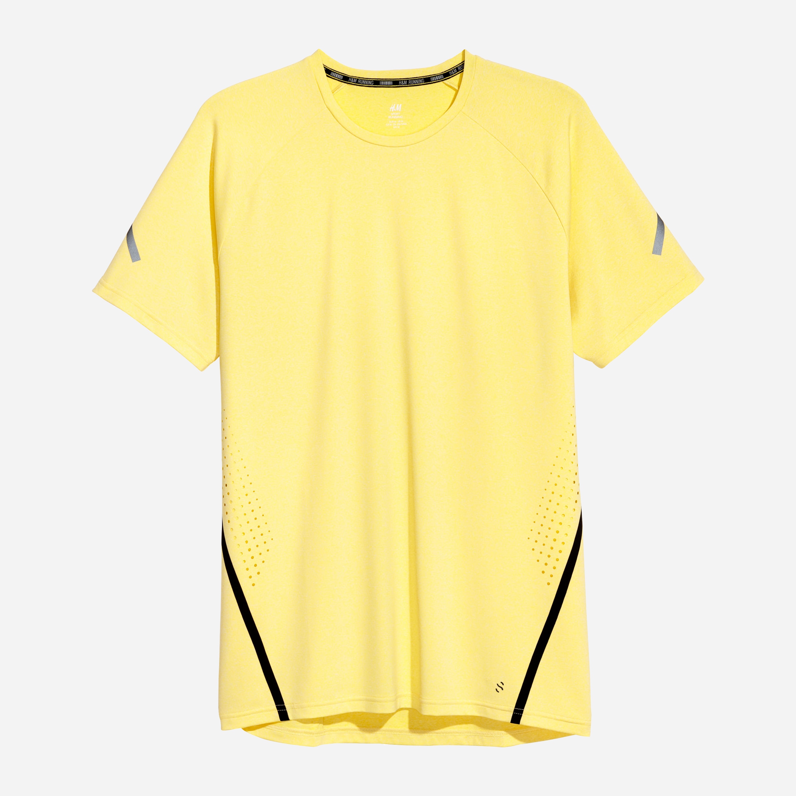 

Футболка H&M 5333887-ACAE XS Желтая с черным