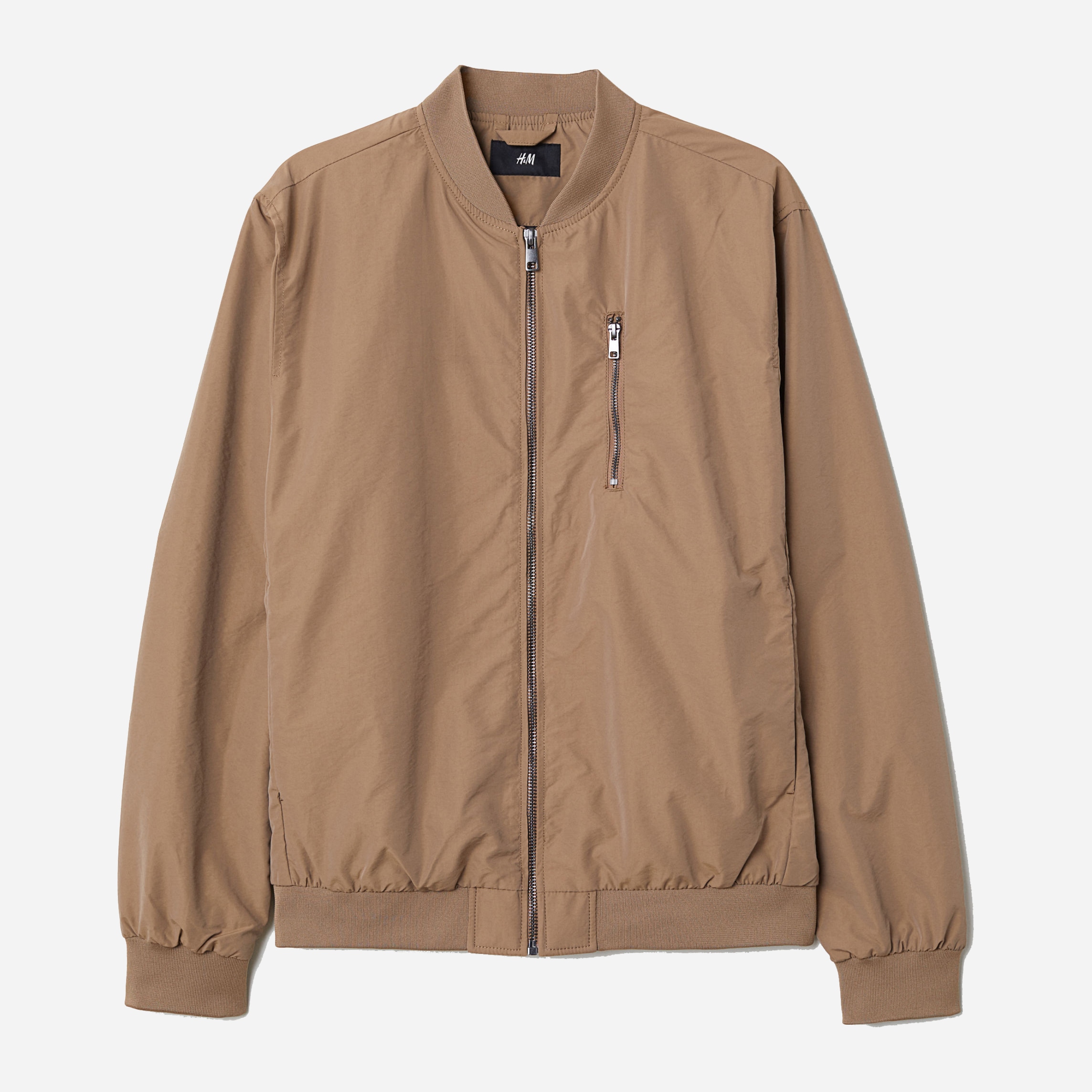 

Бомбер H&M 6026738-ACTQ XS Бежевый