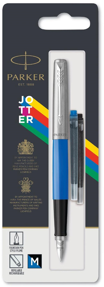 

Ручка перьевая Parker JOTTER 17 Plastic Blue CT FP M Паркер 15 116