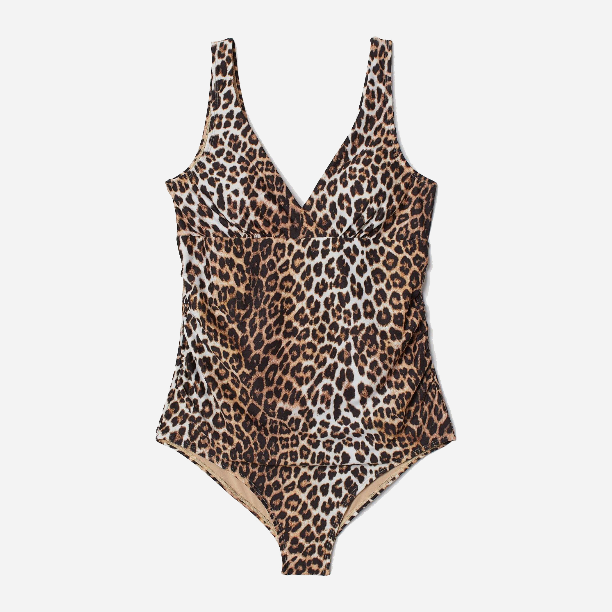 

Купальник слитный женский для беременных H&M 0690513-9 XL Бежевый