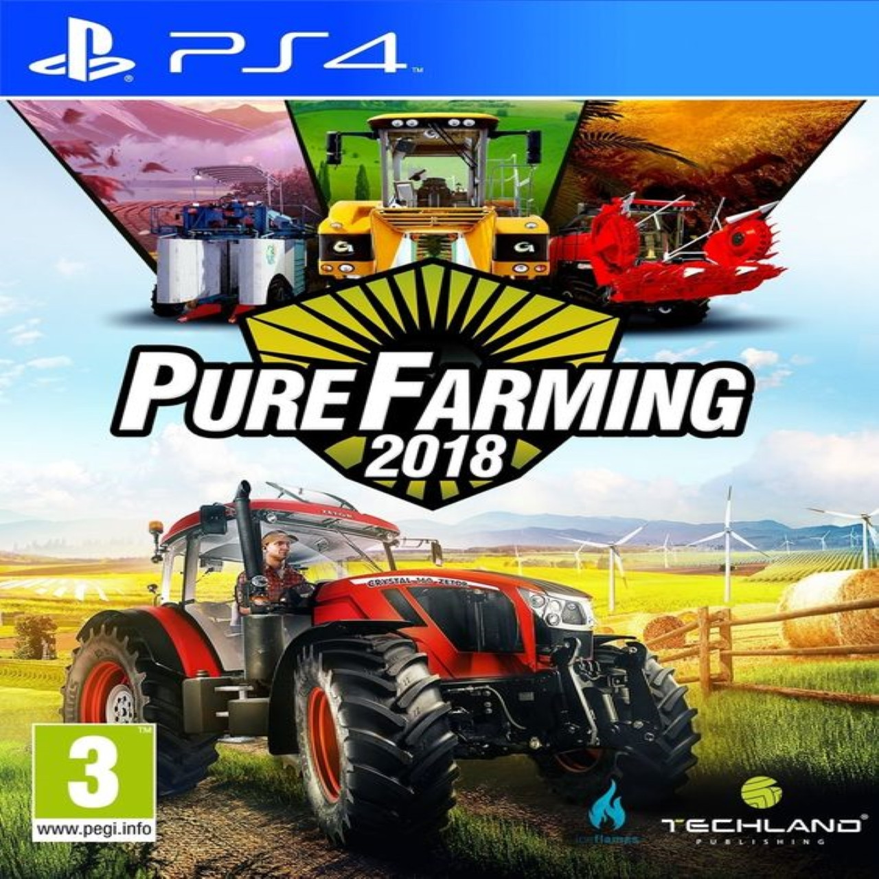

Pure Farming 2018 (английская версия) PS4