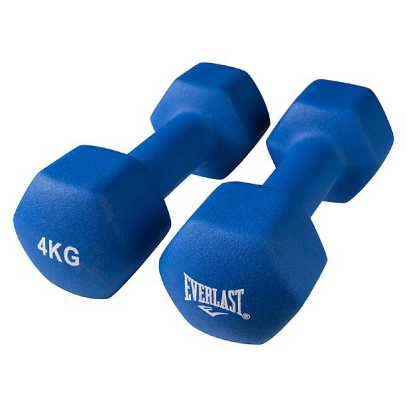 

Гантели Everlast 2х4 кг синий, код: 80024/4-WS