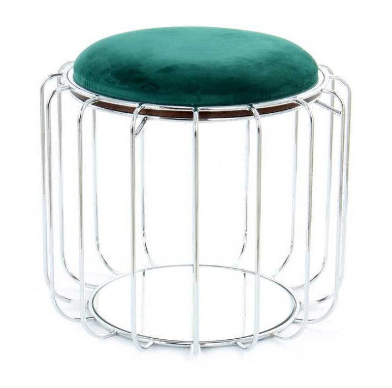 

Табурет Kayoom Carl SM110 Darkgreen/Silver