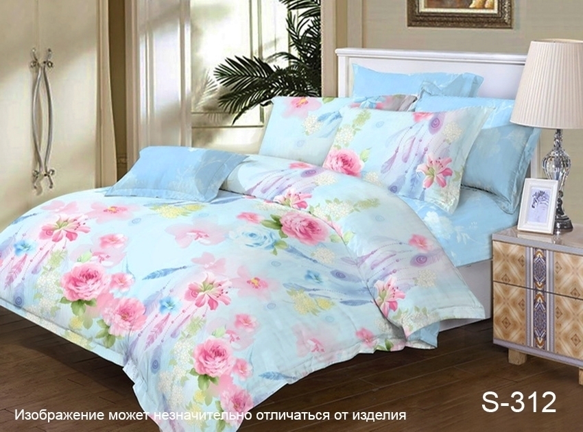 

Постельное белье с компаньоном (S312) TAG tekstil Евро 000142402