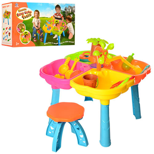

Столик-песочница DI YUAN Toys 59х37 см Разноцветный 000100277
