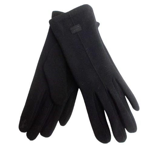 

Перчатки сенсорные на флисе Fashion Gloves А4 7,5 черные