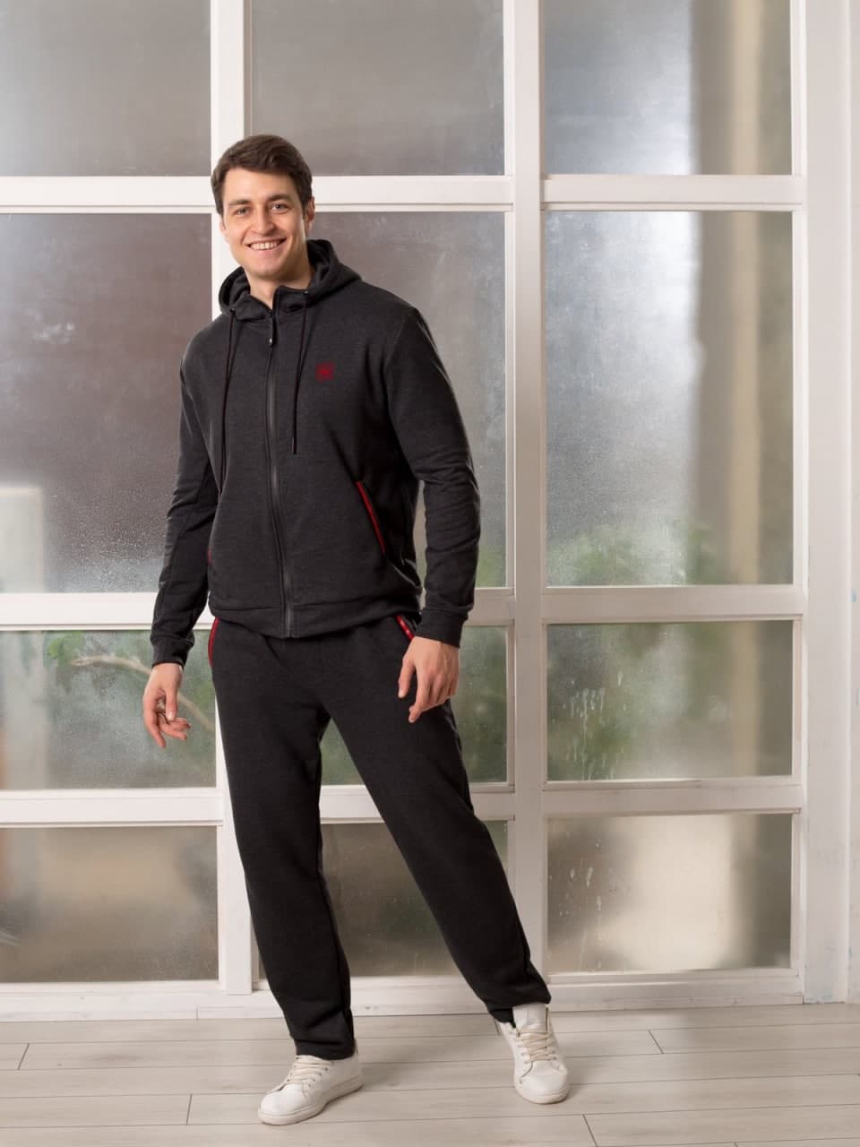

Мужской Спортивный Костюм Gi Reset Black XL Черный Gi-04