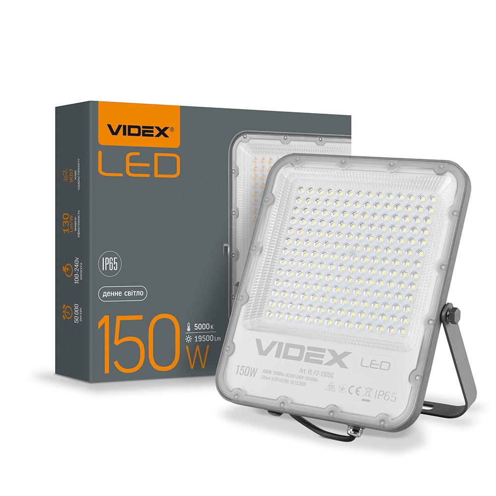 

LED прожектор VIDEX PREMIUM F2 150W 5000K