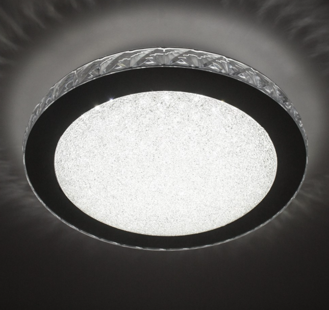 

Потолочный светодиодный светильник LUMINARIA SIYANIE 25W R350 CHROME/CRYSTAL IP20 4000K