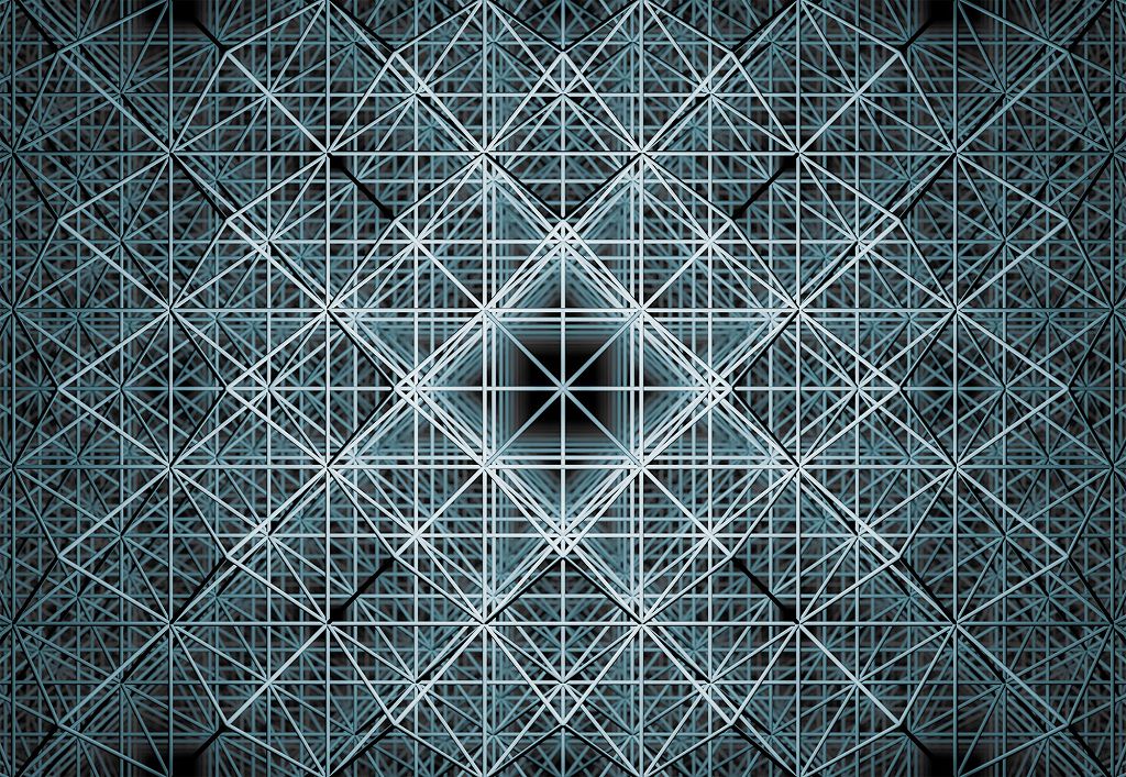 

Фотообои флизелиновые Komar Matrix 3D 368х248 см 4 сегмента (XXL4-061)