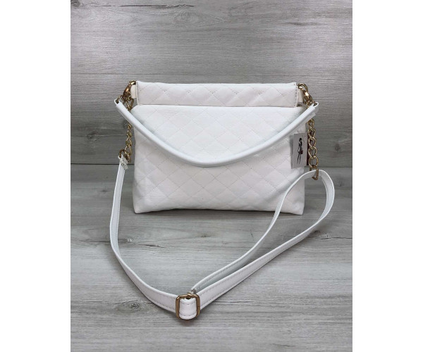 

Женская сумка клатч Welassie Ava белая