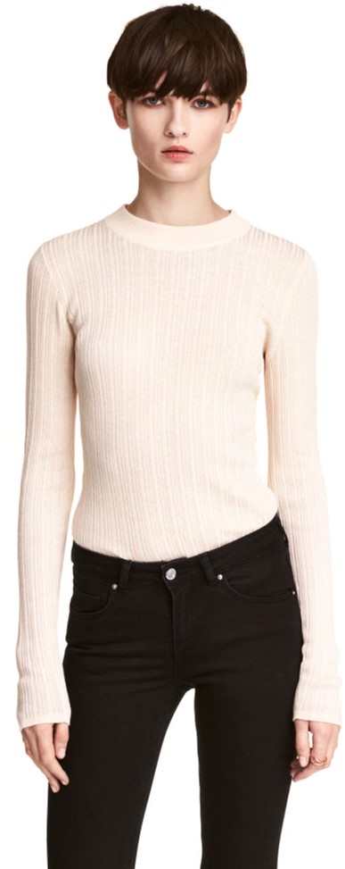 

Джемпер H&M 2hm033000091 XS Бежевый