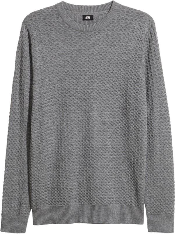 

Джемпер H&M 2hm033000200 S Серый