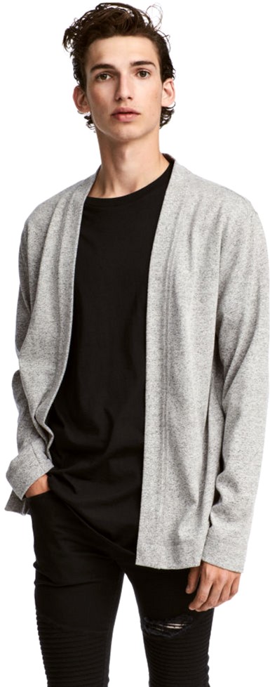 

Кардиган H&M 2hm033000270 S Серый