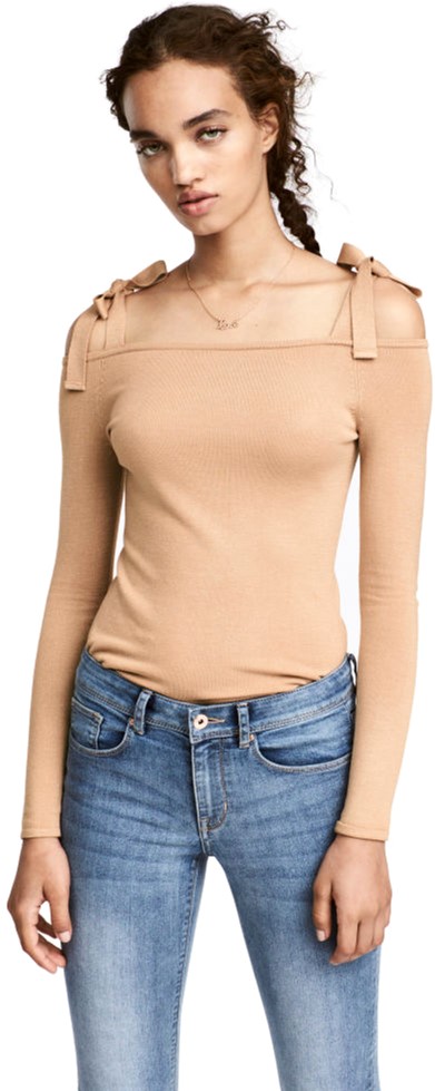 

Джемпер H&M 2hm033000228 L Коричневый