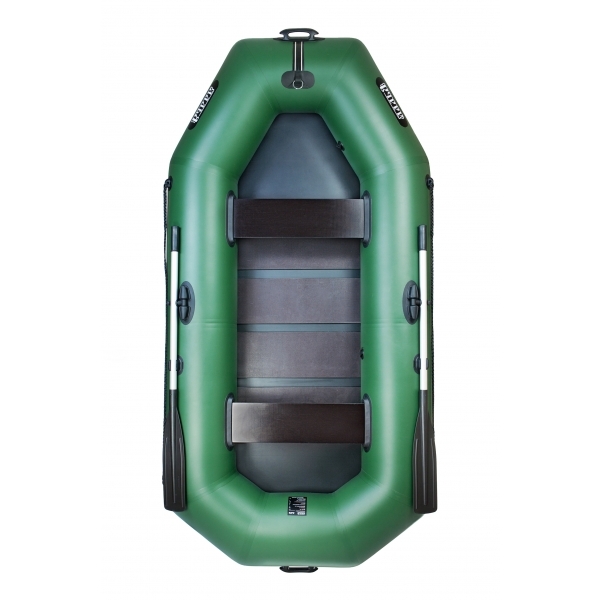 

Надувная лодка Ладья ЛТ-270С двухместная гребная с веслами и сиденьями 2.7 м слань-коврик (lad_ЛТ-270С)