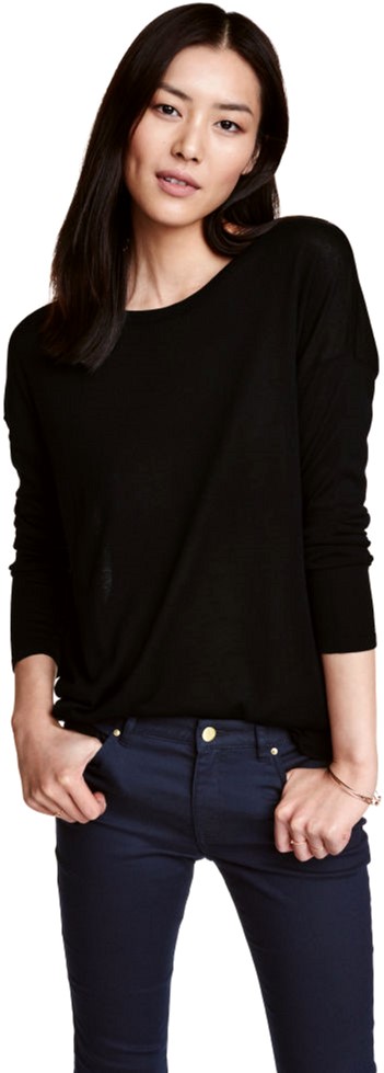 

Джемпер H&M 2hm033000443 L Черный