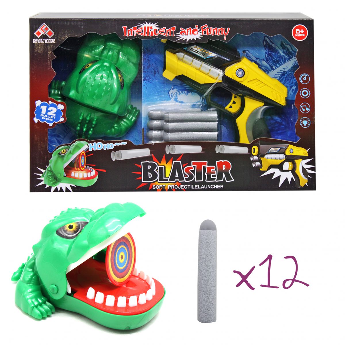 

Игровой набор Blaster желтый KAI LI TOYS (SB532) (160907)