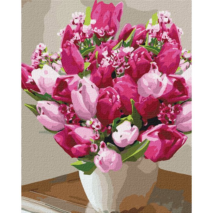 

Картина по номерам Яркие тюльпаны Идейка (KHO3006) (159821)