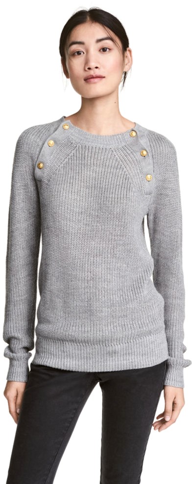 

Свитер H&M 2hm033000338 XS Серый
