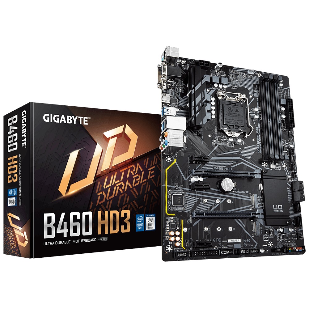 

Материнская плата Gigabyte B460 HD3 Socket 1200