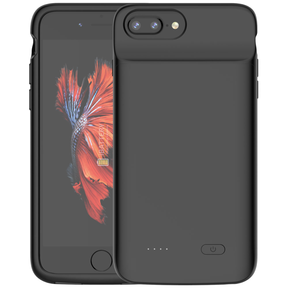 

Чехол аккумулятор iBattery для iPhone 6+/6s+/7+/8+ Plus 5000 mAh black