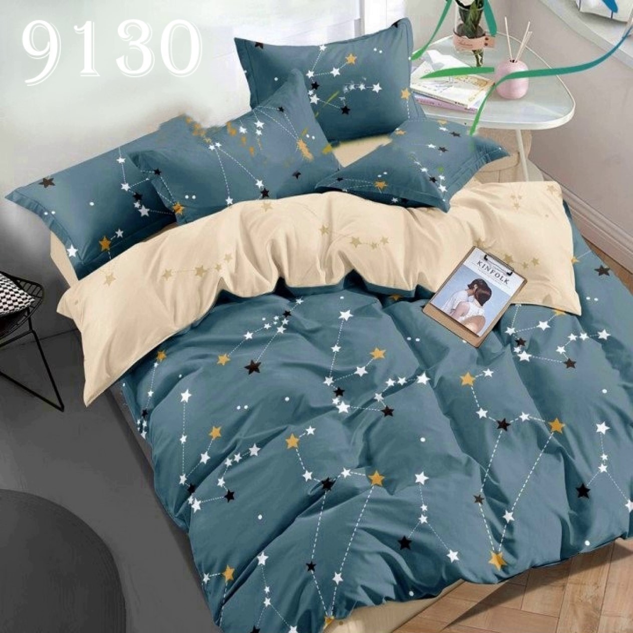 

Комплект постельного белья Pretty 9130 Двуспальный размер 180х220