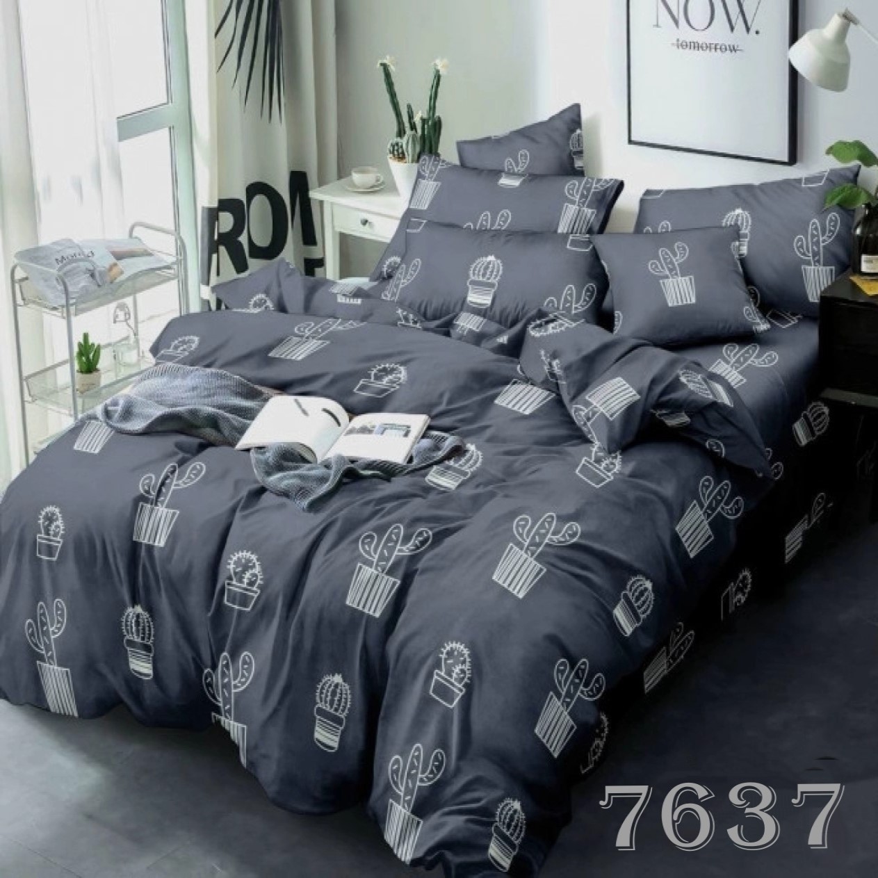 

Комплект постельного белья Pretty 7637 Евро размер 200х220