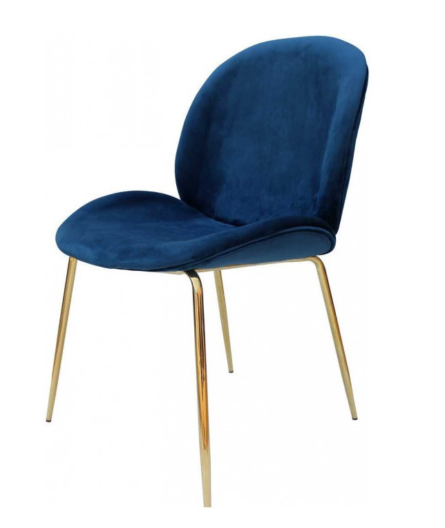 

Стул Kayoom Vigo TM110/2 Blue/Brass