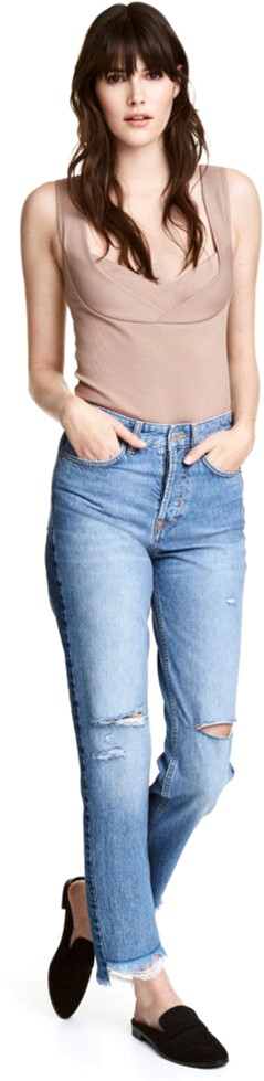 

Джинсы H&M 2hm044400577 42 Голубые