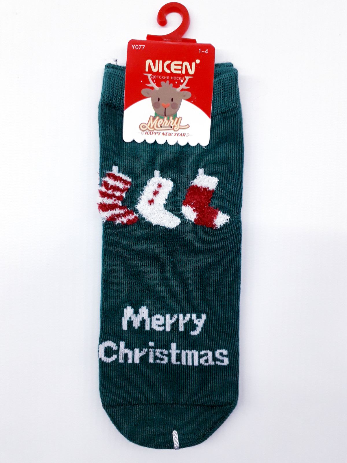 

Носки Nicen Y077 16(р) зеленый