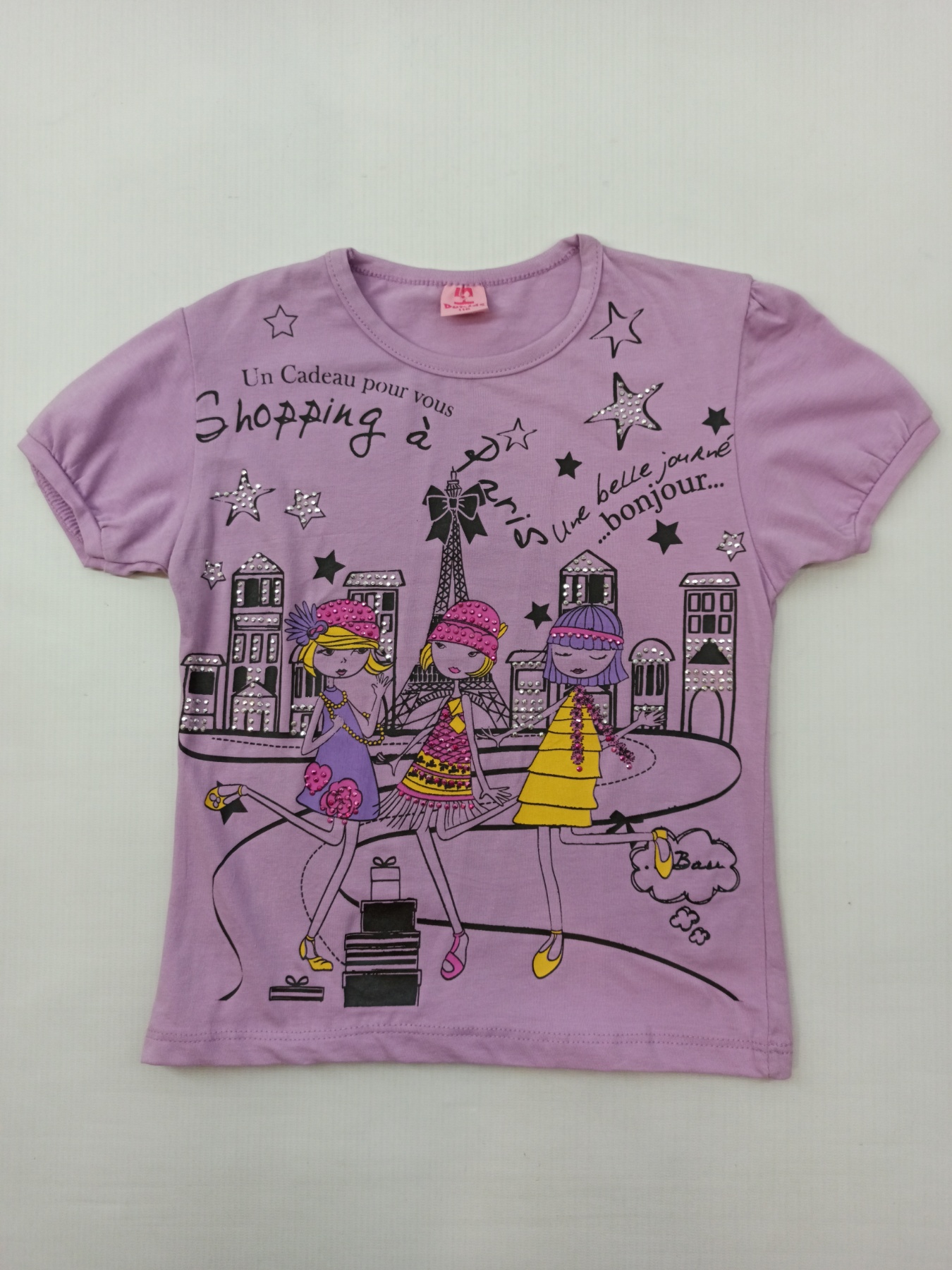 

Футболка Dukids 52414 116см (р) сиреневый