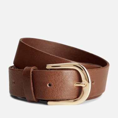 

Женский ремень кожаный H&M 146079dm M 106 см Коричневый