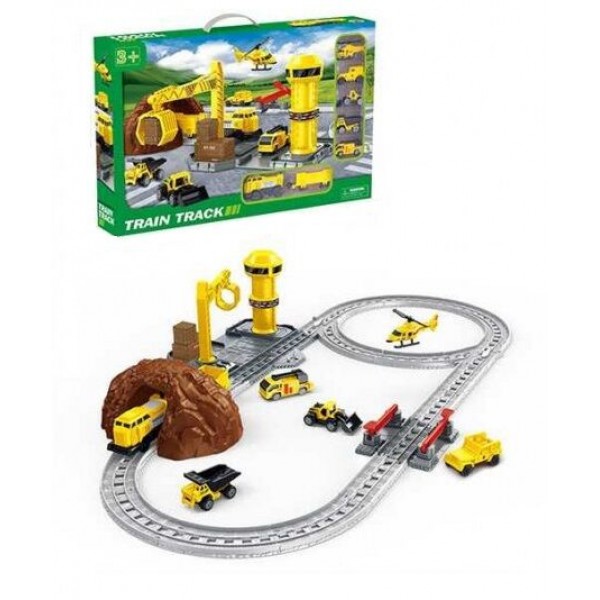 

Детская железная дорога Train Baby 888-3 шесть видов транспорта