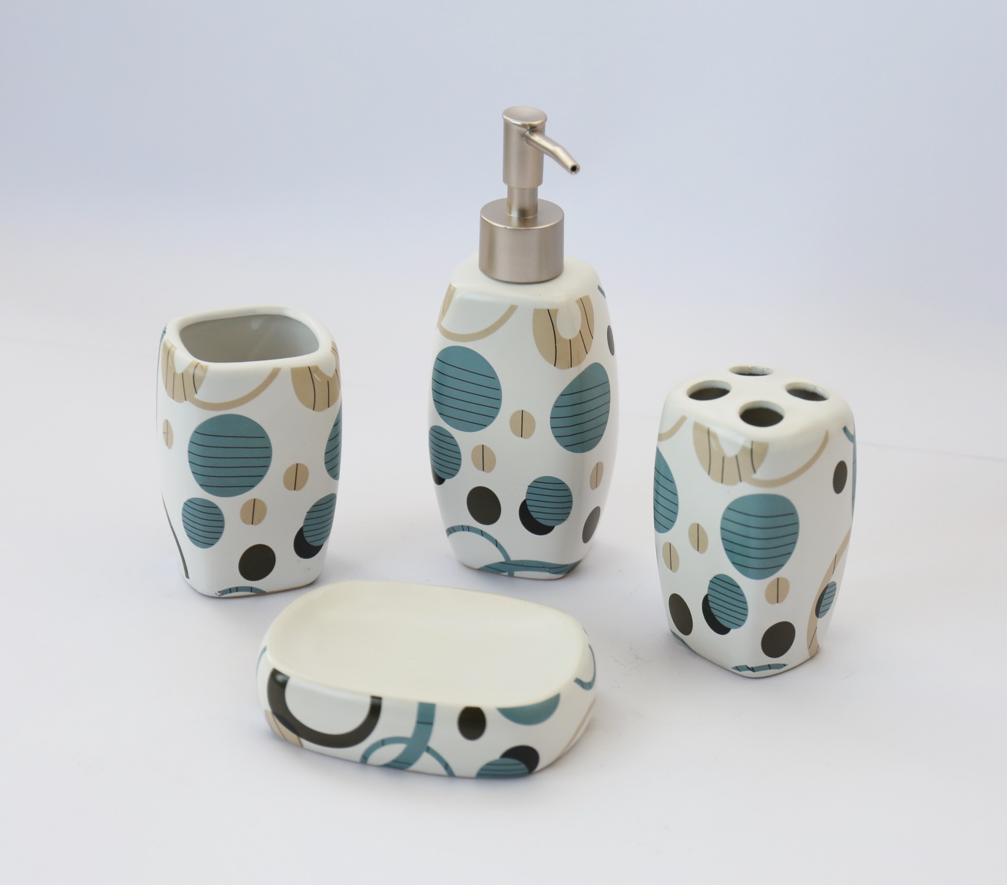 

Набор для ванной Ceramic Set на 4 аксессуара 32168A