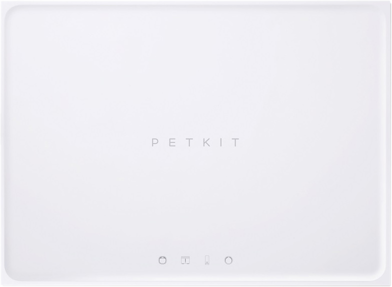 

Коврик под миски для собак и кошек Petkit Pet Mat White
