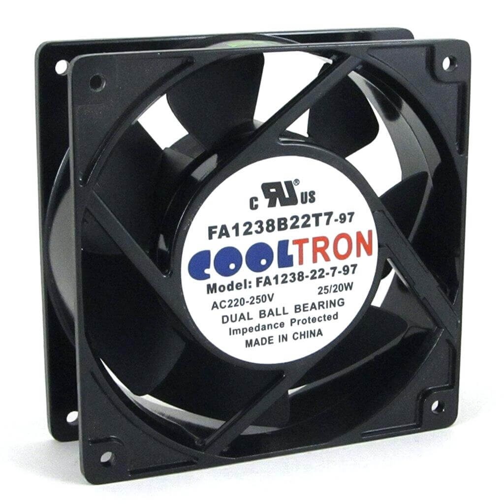 

Вентилятор 230V AC Cooltron Fan 120mm x 38mm High Speed