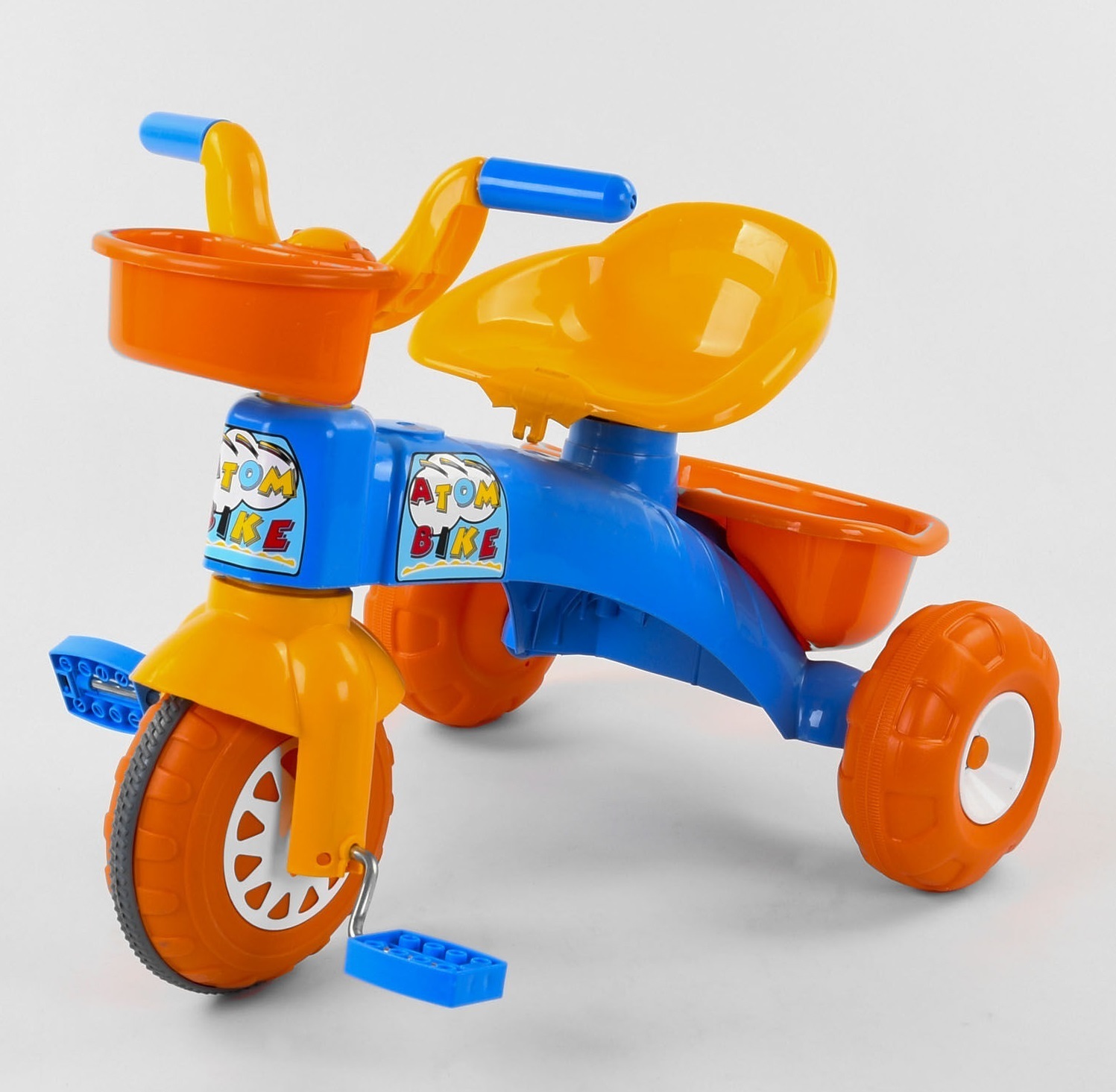 

Велосипед Pilsan Atom Tricycle Orange / Blue (07-169)