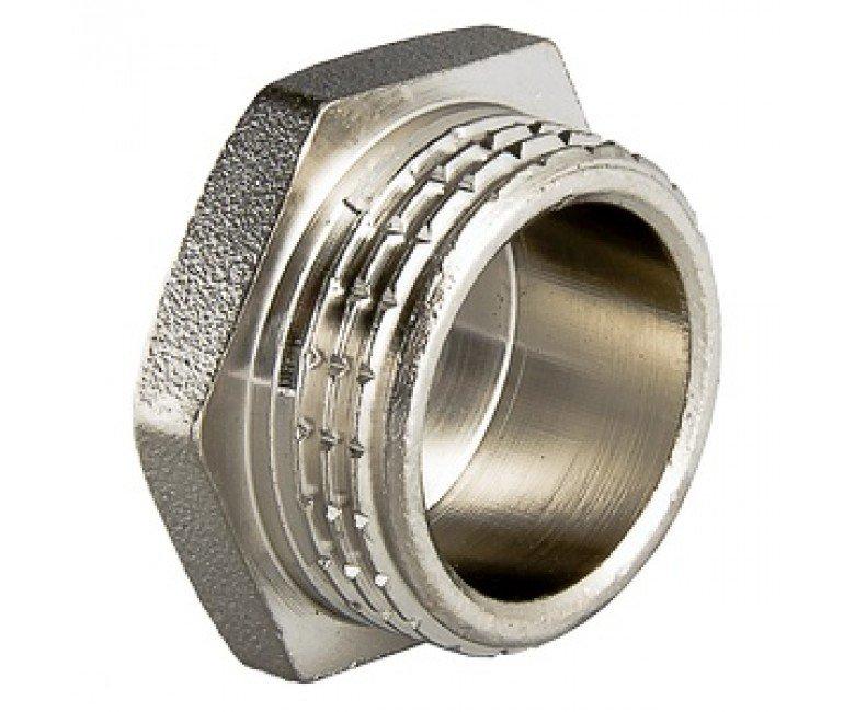 

Пробка резьбовая Valtec DN 2" латунная никелированная (VTr.583.N.0009)