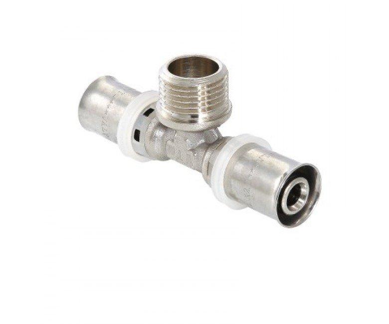 

Тройник (пресс-фитинг) Valtec DN 20x3/4"x20 переходной с наружной резьбой (VTm.233.N.200520)