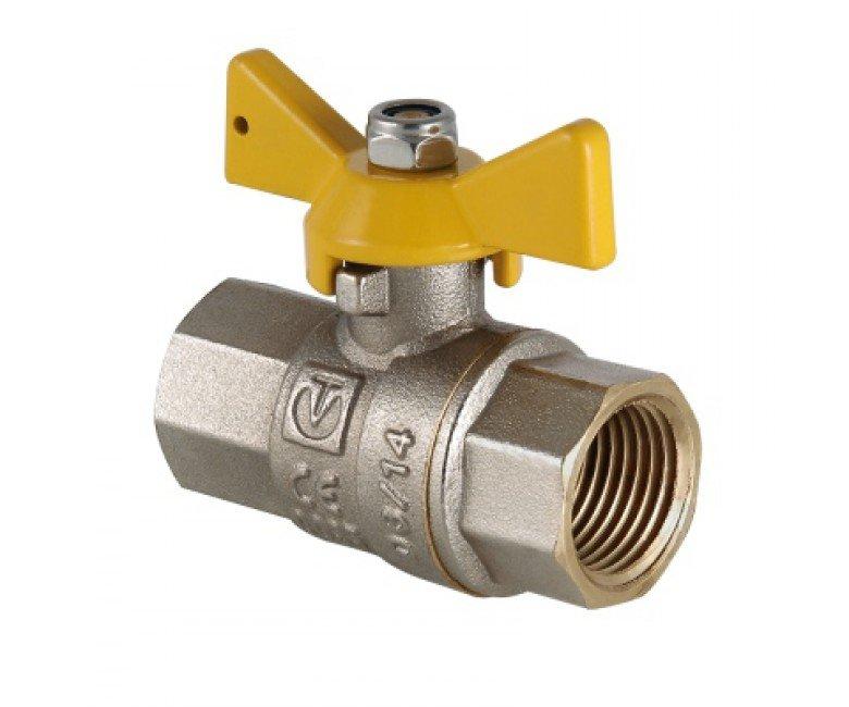 

Кран газовый Valtec VALGAS DN 3/4" (PN 40) Внутренний-внутренний (VT.277.N.05)